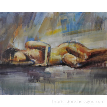 BC16-0080 Hot Sell Beautiful Women Hot Sex Image Oil Painting